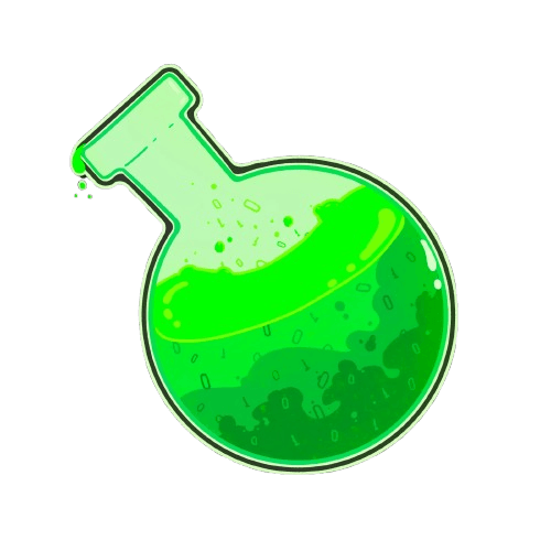 BeroLab logo - test tube representing experimental learning and indie hacker incubation